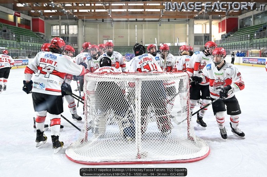 2021-01-17 Valpellice Bulldogs U19-Hockey Fassa Falcons 1122 Squadra